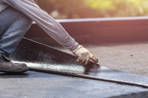 Professional Crawl Space Encapsulation technician working in Olivet, NJ